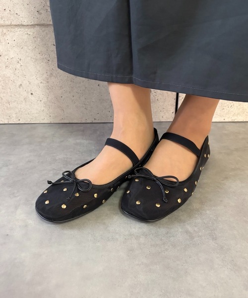 Jeffrey Campbell(ジェフリーキャンベル)の「シアーパンプス(バレエシューズ・レディース・ブラック/ベージュ・35/36/37/38/39)」の9枚目の写真