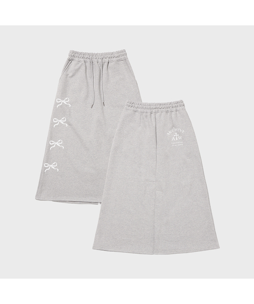 ARTISTWEAR（アーティストウェア）の「[ATW]ブリンイットオンロングスカート（スカート・レディース・ブラック/グレー・SMALL/MEDIUM）」の2枚目の写真