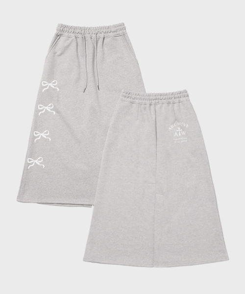 ARTISTWEAR（アーティストウェア）の「[ATW]ブリンイットオンロングスカート（スカート・レディース・ブラック/グレー・SMALL/MEDIUM）」の9枚目の写真