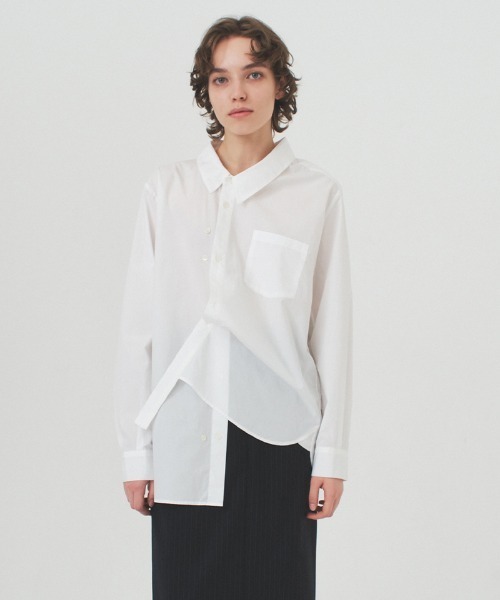 soduk】long collar shirt（シャツ/ブラウス）｜soduk（スドーク）の 