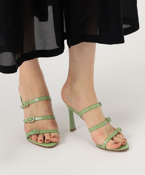 Alexandre Birman（アレクサンドレバーマン）の「ALEXANDRE BIRMAN BELT サンダル（サンダル・レディース・グリーン・37.5/36.5/35.5）」の5枚目の写真