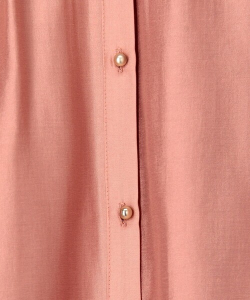 NOLLEY’S（ノーリーズ）の「シルキーローン袖ギャザーブラウス（シャツ/ブラウス・レディース・キナリ/ライトグリーン/サーモンピンク・38）」の13枚目の写真