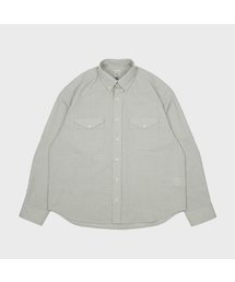 MMOGARDEN（エメモガーデン）の「mmo roll-up check shirt / blue ivory（シャツ/ブラウス）」