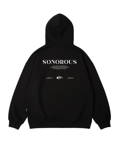 WILDROCK(ワイルドロック)の「SONOROUS オーバーサイズ フードパーカー_10 COL(パーカー・メンズ・ブラック/ベージュ/ネイビー/ブラウン/ピンク/ブルー/アイボリー/ダークグレー/バーガンディー/チャコール・SMALL/MEDIUM/LARGE)」の12枚目の写真