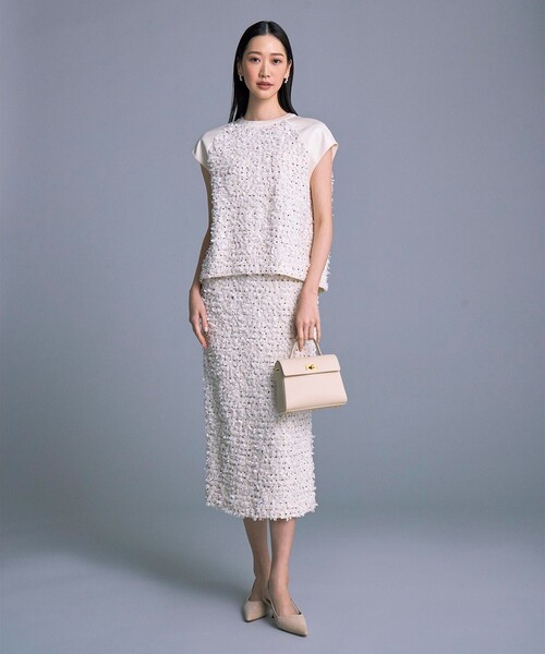 EFFE BEAMS（エッフェビームス）の「ドット ツイード プルオーバー（シャツ/ブラウス・レディース・その他1・ONE SIZE）」の2枚目の写真