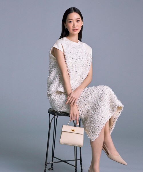 EFFE BEAMS（エッフェビームス）の「ドット ツイード プルオーバー（シャツ/ブラウス・レディース・その他1・ONE SIZE）」の3枚目の写真