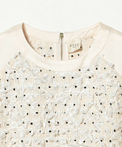 EFFE BEAMS（エッフェビームス）の「ドット ツイード プルオーバー（シャツ/ブラウス・レディース・その他1・ONE SIZE）」の5枚目の写真