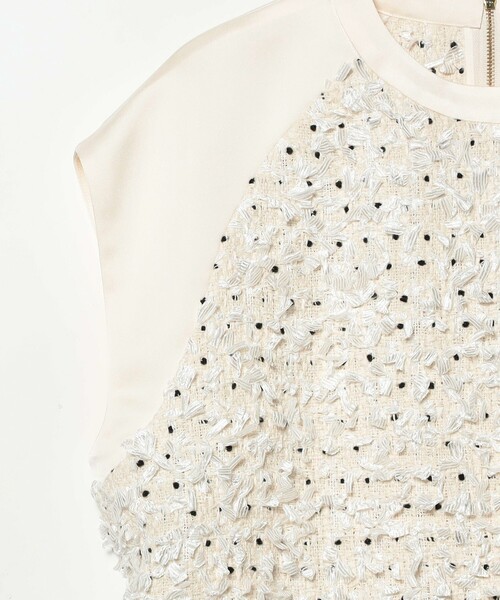 EFFE BEAMS（エッフェビームス）の「ドット ツイード プルオーバー（シャツ/ブラウス・レディース・その他1・ONE SIZE）」の6枚目の写真