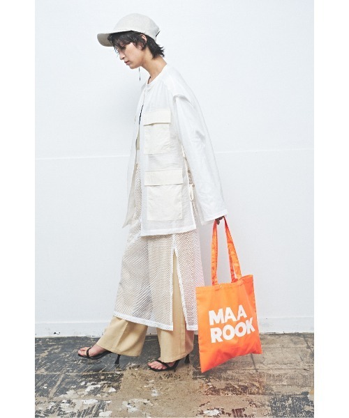 MUUNAA(ムウナ)の「メッシュレースレイヤードパンツ(その他パンツ・レディース・ブラック/ホワイト・F)」の11枚目の写真