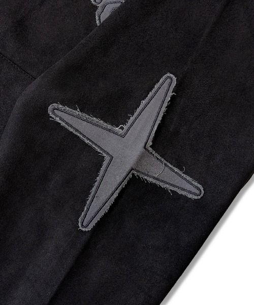 JACKROSE（ジャックローズ）の「JE-ロゴフェイクスウェード・ZIPパーカー（パーカー・メンズ・ピンク/ブラック/グリーン・S/FREE）」の10枚目の写真