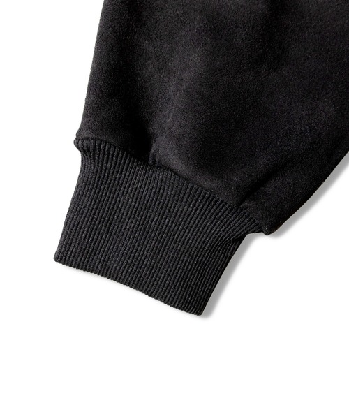 JACKROSE（ジャックローズ）の「JE-ロゴフェイクスウェード・ZIPパーカー（パーカー・メンズ・ピンク/ブラック/グリーン・S/FREE）」の12枚目の写真