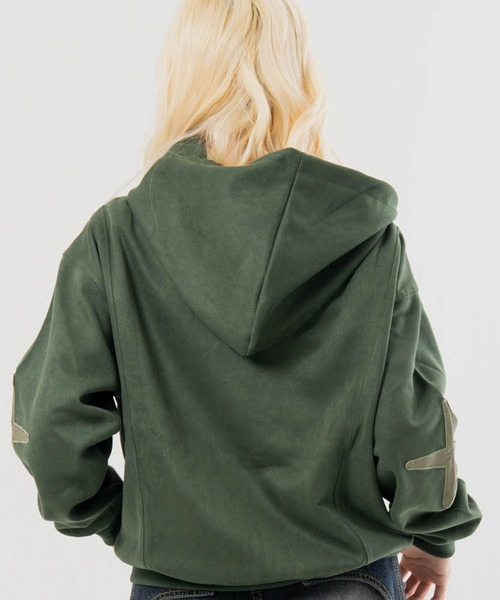 JACKROSE（ジャックローズ）の「JE-ロゴフェイクスウェード・ZIP