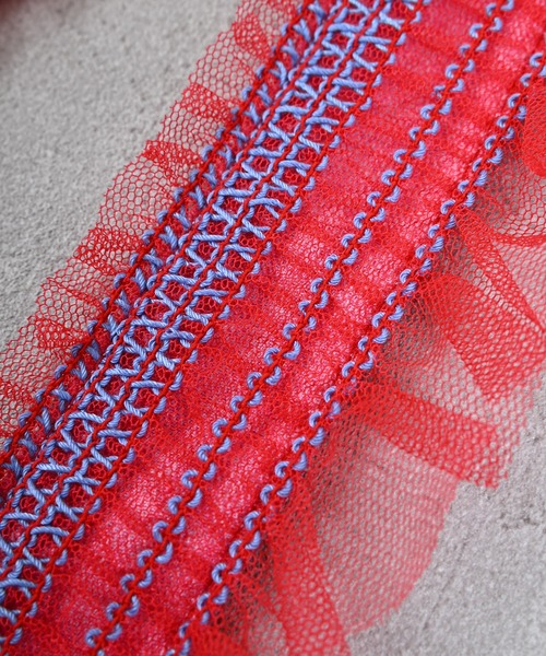 MARKEY'S（マーキーズ）の「チュールフリルサスペンダー（サスペンダー・キッズ・ピンク/ブルー・M/S）」の7枚目の写真