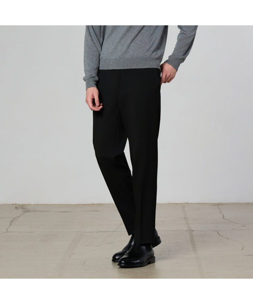 HYOJI(ヒョージ)の「スリムスラックス (F01-3カラー)(スラックス・メンズ・ブラック/ブラウン/チャコール・L/M/XL/S)」の1枚目の写真