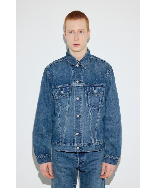 AZUL by moussy(アズールバイマウジー)の「サードタイプデニムジャケット(デニムジャケット・メンズ・ブラック/ブルー・LARGE/MEDIUM/SMALL)」の19枚目の写真