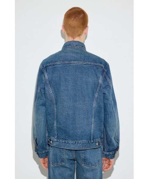 AZUL by moussy(アズールバイマウジー)の「サードタイプデニムジャケット(デニムジャケット・メンズ・ブラック/ブルー・LARGE/MEDIUM/SMALL)」の21枚目の写真