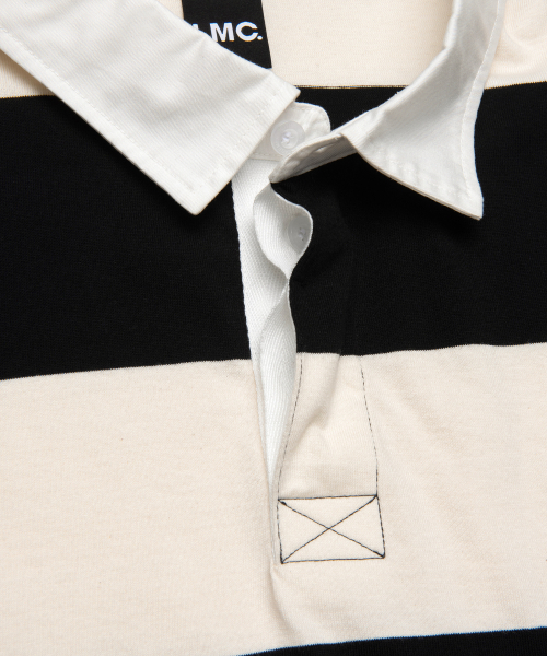LMCの「STRIPE GOTHIC NAME RUGBY SHIRT black(ポロシャツ・レディース・その他・S/M/L/XL)」の14枚目の写真