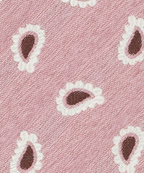 Altea（アルテア）の「＜ALTEA＞8.0cm ペイズリー ネクタイ（ネクタイ・メンズ・ピンク・FREE）」の4枚目の写真