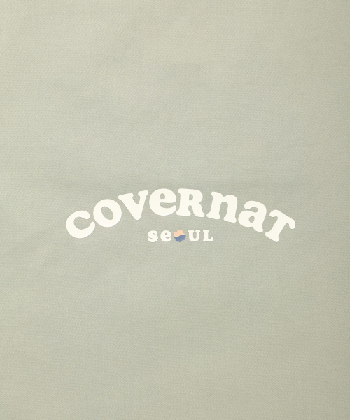 COVERNAT WOMAN（カバーナットウーマン）の「クローバーハート クーパー ロゴ ソウル エコバッグ ミント（エコバッグ/サブバッグ・レディース・その他・FREE）」の3枚目の写真