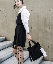 The EARTH（ジアース）の「CHEAPEST FLIGHT ECO BAG - BLACK（エコバッグ/サブバッグ）」