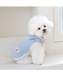CHIOT（シュオト）の「シュートエッセンシャルクイックコート（ベイビーブルー）（ペットウェア）」