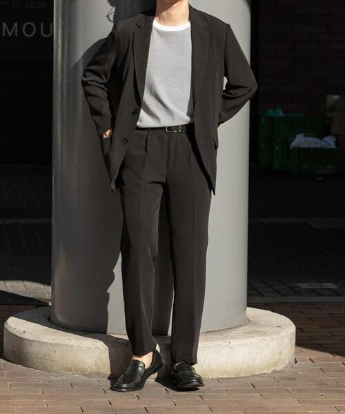 URBAN RESEARCH ROSSO MEN(アーバンリサーチロッソメン)の「『イージーケア』ハイパフォーマンス快適イージースラックス(スラックス・メンズ・ブラック/チャコールグレー/ネイビー・SMALL/MEDIUM/LARGE/X-LARGE)」の11枚目の写真