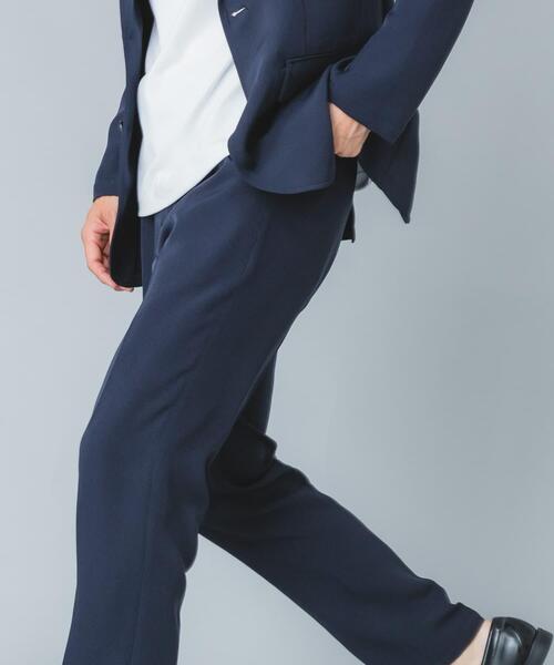 URBAN RESEARCH ROSSO MEN(アーバンリサーチロッソメン)の「『イージーケア』ハイパフォーマンス快適イージースラックス(スラックス・メンズ・ブラック/チャコールグレー/ネイビー・SMALL/MEDIUM/LARGE/X-LARGE)」の14枚目の写真