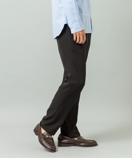 URBAN RESEARCH ROSSO MEN(アーバンリサーチロッソメン)の「『イージーケア』ハイパフォーマンス快適イージースラックス(スラックス・メンズ・ブラック/チャコールグレー/ネイビー・SMALL/MEDIUM/LARGE/X-LARGE)」の4枚目の写真