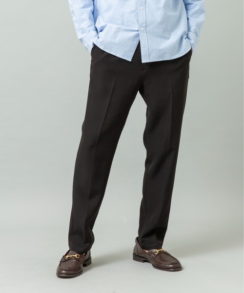 URBAN RESEARCH ROSSO MEN(アーバンリサーチロッソメン)の「『イージーケア』ハイパフォーマンス快適イージースラックス(スラックス・メンズ・ブラック/チャコールグレー/ネイビー・SMALL/MEDIUM/LARGE/X-LARGE)」の5枚目の写真