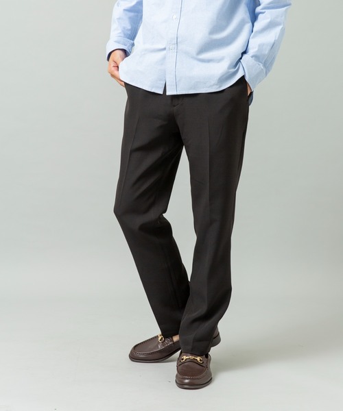 URBAN RESEARCH ROSSO MEN(アーバンリサーチロッソメン)の「『イージーケア』ハイパフォーマンス快適イージースラックス(スラックス・メンズ・ブラック/チャコールグレー/ネイビー・SMALL/MEDIUM/LARGE/X-LARGE)」の7枚目の写真