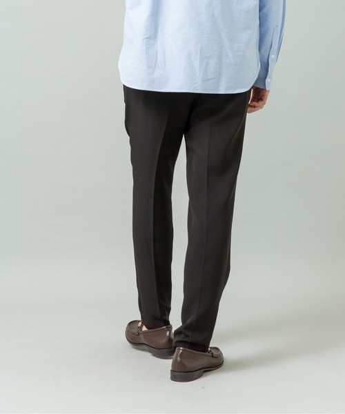 URBAN RESEARCH ROSSO MEN(アーバンリサーチロッソメン)の「『イージーケア』ハイパフォーマンス快適イージースラックス(スラックス・メンズ・ブラック/チャコールグレー/ネイビー・SMALL/MEDIUM/LARGE/X-LARGE)」の6枚目の写真