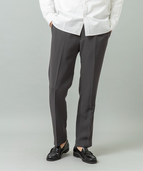 URBAN RESEARCH ROSSO MEN(アーバンリサーチロッソメン)の「『イージーケア』ハイパフォーマンス快適イージースラックス(スラックス・メンズ・ブラック/チャコールグレー/ネイビー・SMALL/MEDIUM/LARGE/X-LARGE)」の9枚目の写真