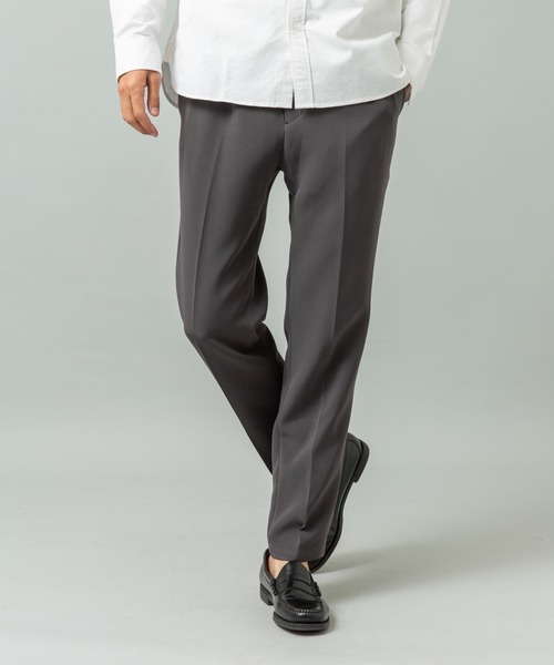 URBAN RESEARCH ROSSO MEN(アーバンリサーチロッソメン)の「『イージーケア』ハイパフォーマンス快適イージースラックス(スラックス・メンズ・ブラック/チャコールグレー/ネイビー・SMALL/MEDIUM/LARGE/X-LARGE)」の10枚目の写真