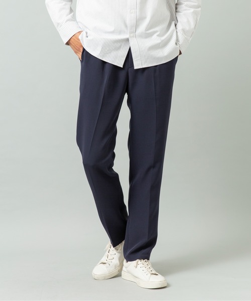 URBAN RESEARCH ROSSO MEN(アーバンリサーチロッソメン)の「『イージーケア』ハイパフォーマンス快適イージースラックス(スラックス・メンズ・ブラック/チャコールグレー/ネイビー・SMALL/MEDIUM/LARGE/X-LARGE)」の13枚目の写真