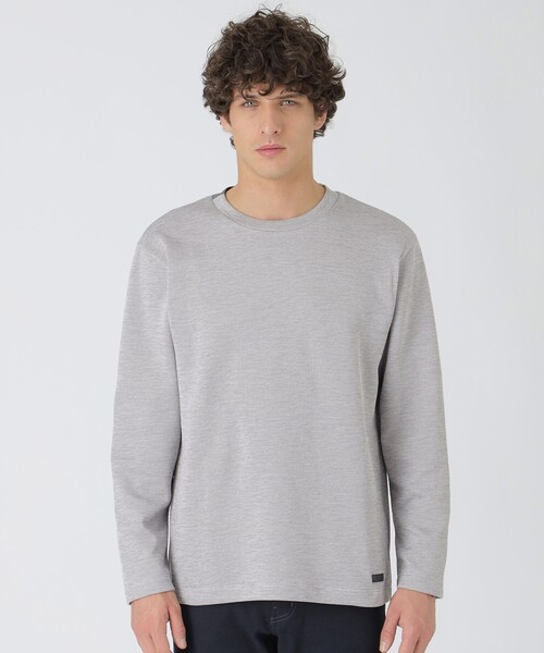 パーシャルチェックニットソー（Tシャツ/カットソー）｜BLACK LABEL