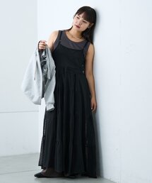 CIAOPANIC TYPY | 【india】ヴィンテージライクメッシュドットキャミワンピース(ワンピース)