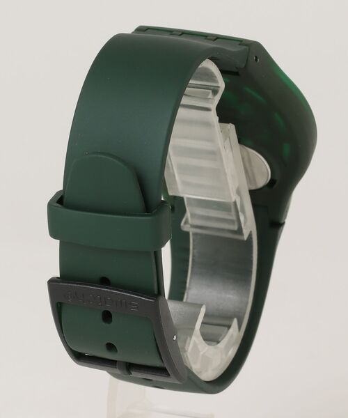 SWATCH（スウォッチ）の「REVEALED IN THE FOREST（アナログ腕時計・レディース・グリーン・FREE）」の6枚目の写真