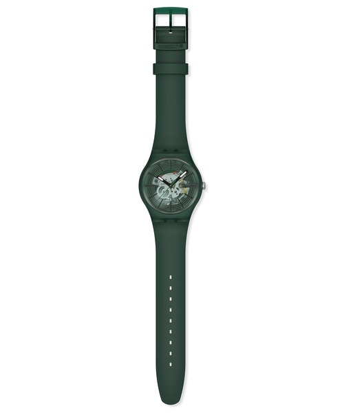 SWATCH（スウォッチ）の「REVEALED IN THE FOREST（アナログ腕時計・レディース・グリーン・FREE）」の3枚目の写真