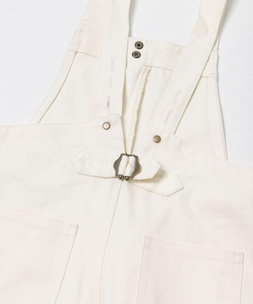 URBAN RESEARCH DOORS（アーバンリサーチドアーズ）の「『親子リンク』『150サイズあり』フロントZIPサロペット(KIDS)（ワンピース・キッズ・ホワイト系その他/インディゴブルー・120/150/135）」の9枚目の写真