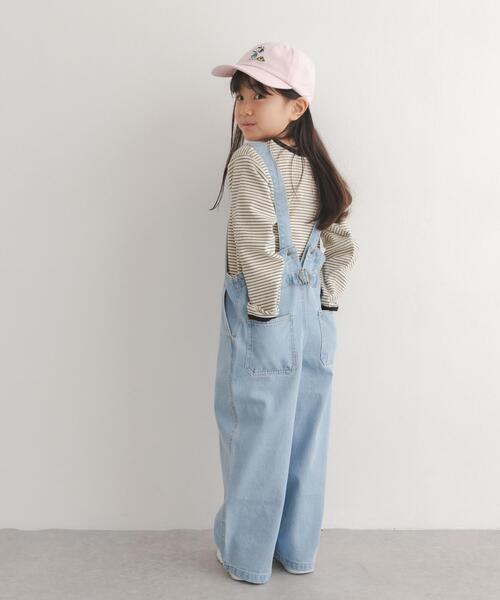 URBAN RESEARCH DOORS（アーバンリサーチドアーズ）の「『親子リンク』『150サイズあり』フロントZIPサロペット(KIDS)（ワンピース・キッズ・ホワイト系その他/インディゴブルー・120/150/135）」の15枚目の写真