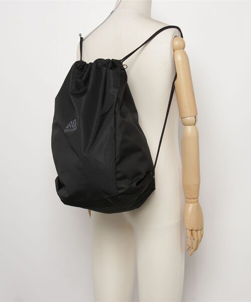 GREGORY(グレゴリー)の「ナノナップサック NANO KNAP SAC オプティックブラック(バックパック/リュック・メンズ・ブラック・ONE SIZE)」の3枚目の写真