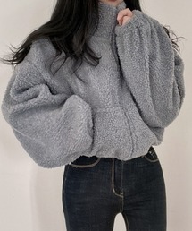 Lips（リップス）の「ジップアップボアジャケット（その他アウター）」