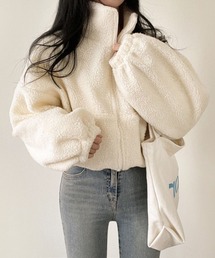 Lips（リップス）の「ジップアップボアジャケット（その他アウター）」