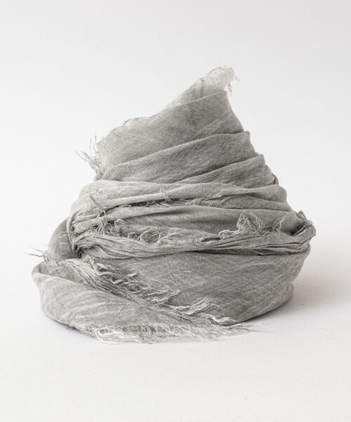 NOLLEY’S（ノーリーズ）の「タイダイスクエアストール140（ストール/ショール・メンズ・グレー系その他・FREE）」の7枚目の写真