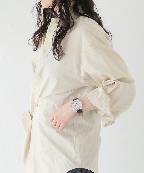 LIP（リップ）の「LIP RALLYE 40MM MECA QUARTZ CHRONOGRAPH 671828（アナログ腕時計・レディース・シルバー・FREE）」の2枚目の写真