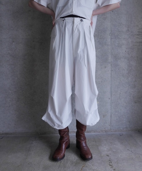 k3&co.(ケイスリーアンドコー)の「Over 3/4 pants(その他パンツ・レディース・ブルー/PINK/White・ONE SIZE)」の2枚目の写真