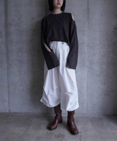 k3&co.(ケイスリーアンドコー)の「Over 3/4 pants(その他パンツ・レディース・ブルー/PINK/White・ONE SIZE)」の10枚目の写真