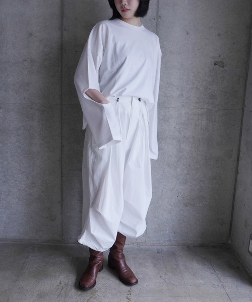 k3&co.(ケイスリーアンドコー)の「Over 3/4 pants(その他パンツ・レディース・ブルー/PINK/White・ONE SIZE)」の8枚目の写真