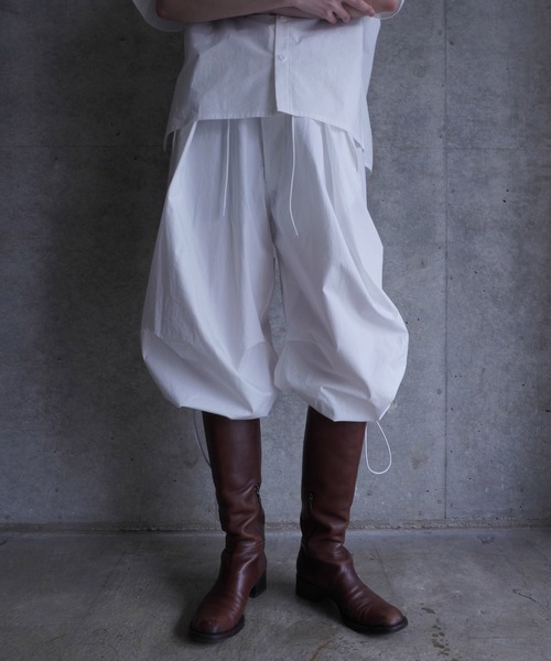 k3&co.(ケイスリーアンドコー)の「Over 3/4 pants(その他パンツ・レディース・ブルー/PINK/White・ONE SIZE)」の16枚目の写真