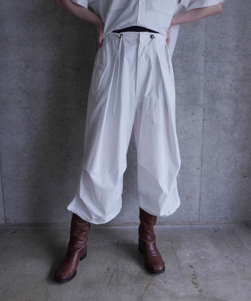 k3&co.(ケイスリーアンドコー)の「Over 3/4 pants(その他パンツ・レディース・ブルー/PINK/White・ONE SIZE)」の4枚目の写真